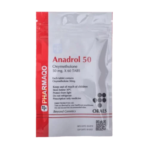 Pharmaqo Labs Anadrol 50 60 tabs x 50mg - Featured Image