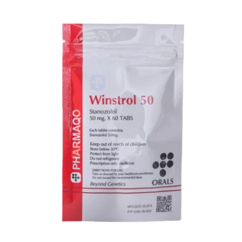 Pharmaqo Labs – Winstrol 50mg X 60 Tabs - Featured Image