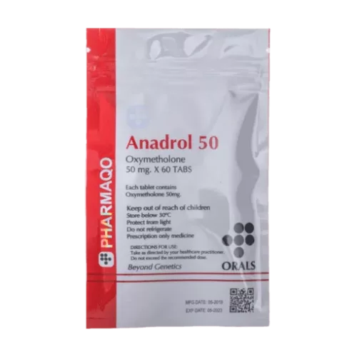 Pharmaqo Labs Anadrol 50 60 tabs x 50mg - Featured Image