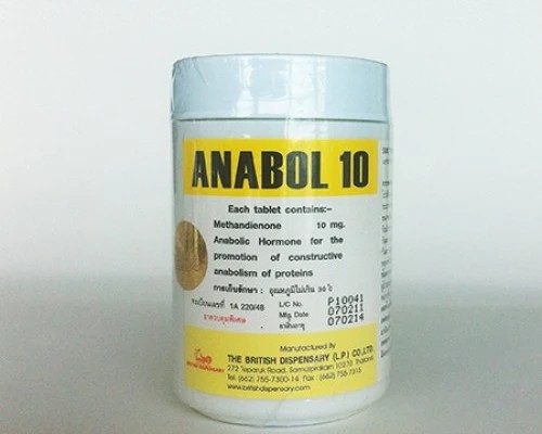 Buy Anabol 10mg x 250 tabs, British Dispensary - Featured Image