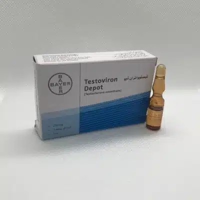 BUY TESTOSTERONE ENANTHATE 250mg/ML X 3 AMPS BAYER TESTAVIRON - PHARMA GRADE - Featured Image