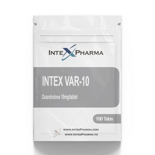Intex Pharma VAR 10 – 10mg x 100 tabs (Anavar) - Featured Image