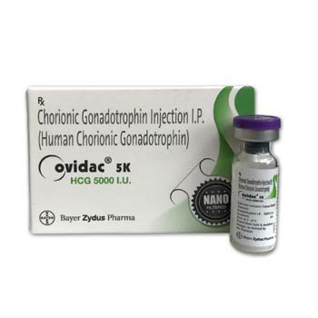 Bayer Zydus Pharma Ovidac HCG 5000iu - Featured Image