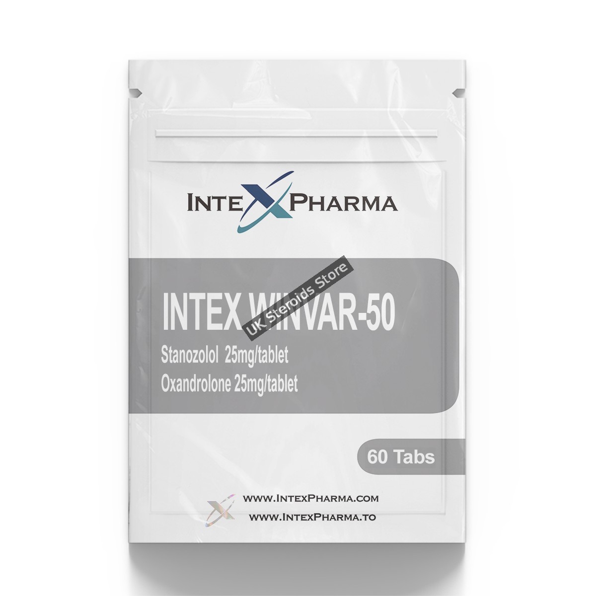 Intex Pharma WINVAR 50mg x 60 tabs Intex Pharma WINVAR 50mg x 60 tabs - Gallery Image 1