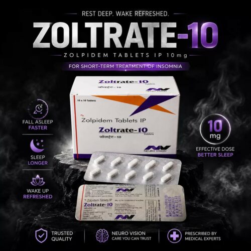 Zolpidem 10mg x 30 Tabs / Zoltrate 10 Zolpidem Tablets - Featured Image