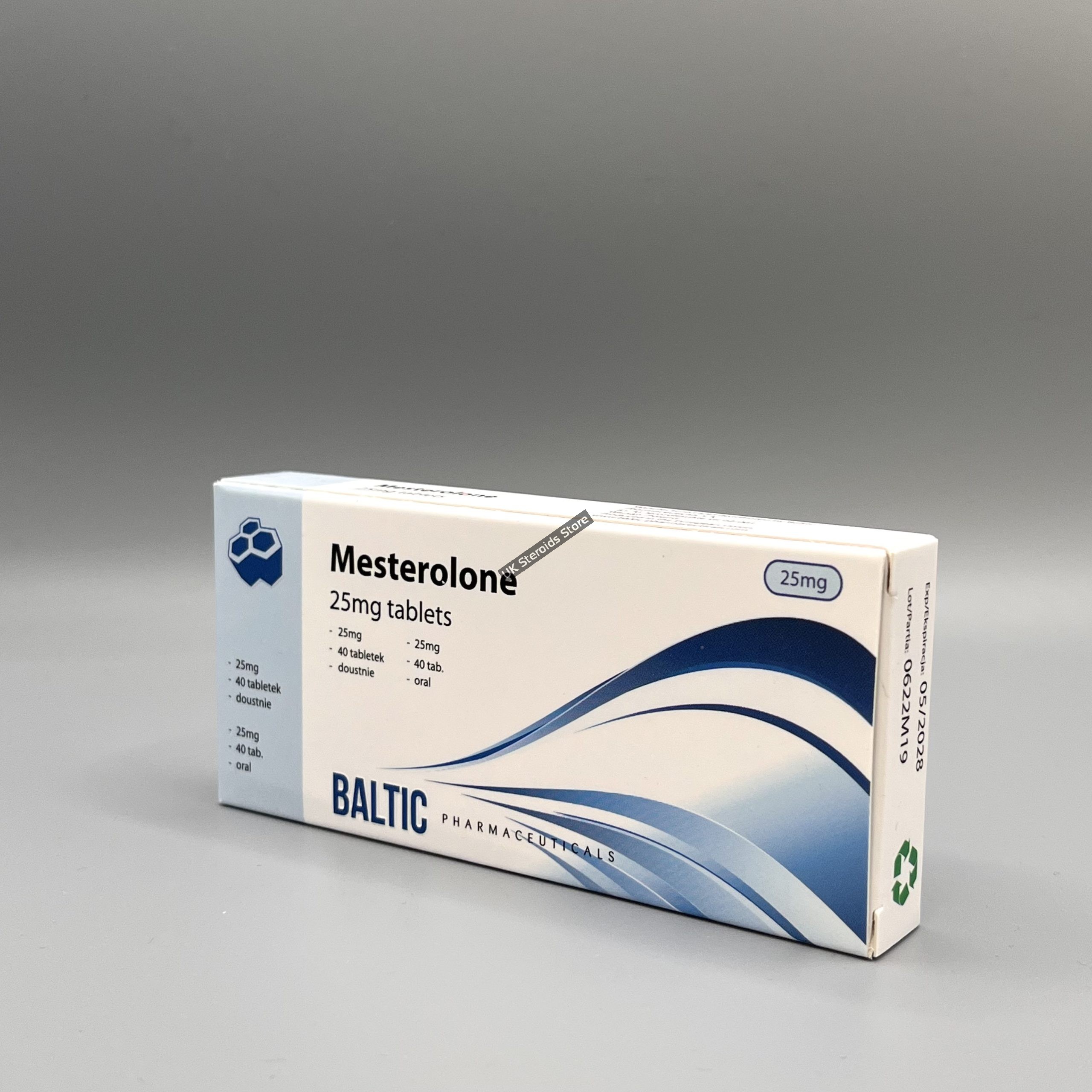 Proviron 25 mg x 40 tabs - Mesterolone - Featured Image