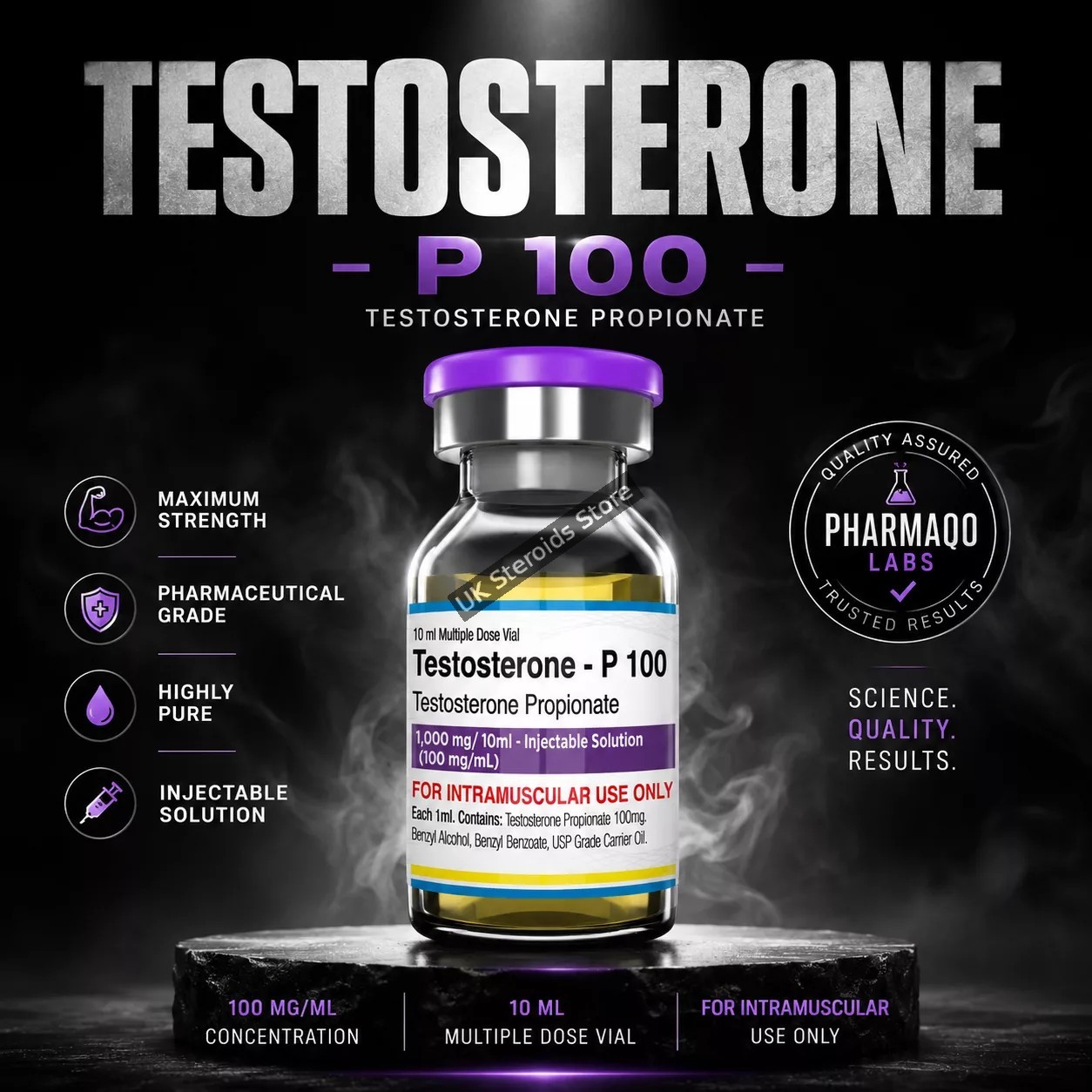 Pharmaqo Labs – Testosterone-P 100 - Featured Image