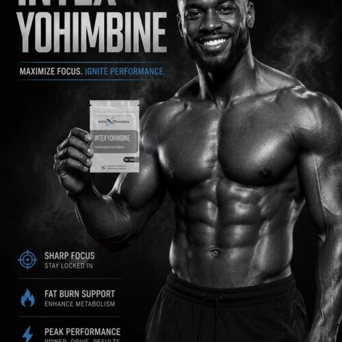 Intex Pharma Yohimbine Hydrochloride 15mg x 60 tabs - Featured Image