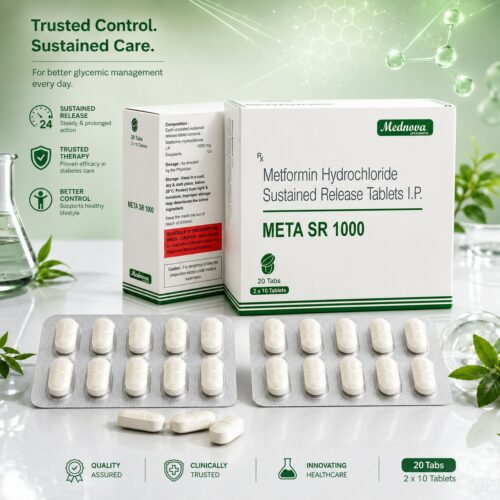 Metformin 1000mg (20 Tabs) - Featured Image