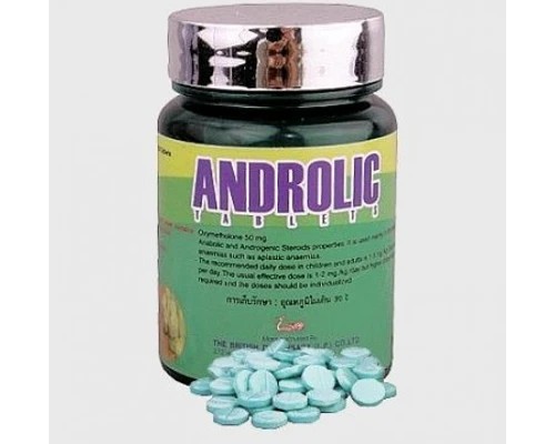 Buy Androlic, British Dispensary 100 tabs (50mg/1tab) - Featured Image
