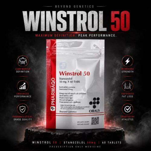 Pharmaqo Labs – Winstrol 50mg X 60 Tabs - Featured Image