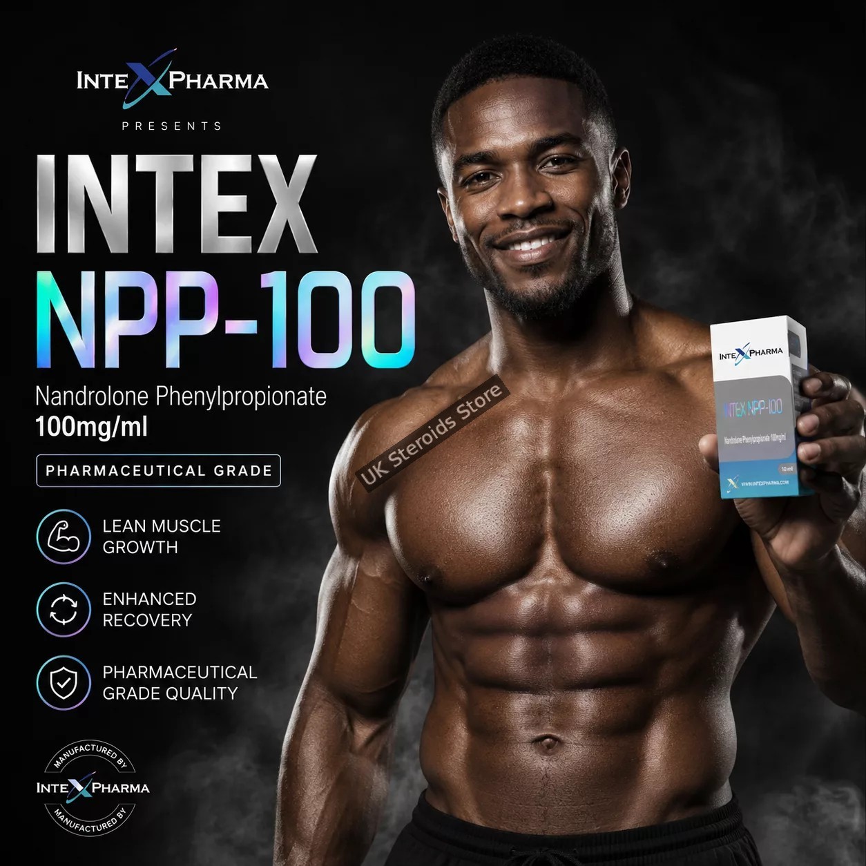 Intex Pharma NPP-100 (Nandrolone Phenylpropionate) - Featured Image