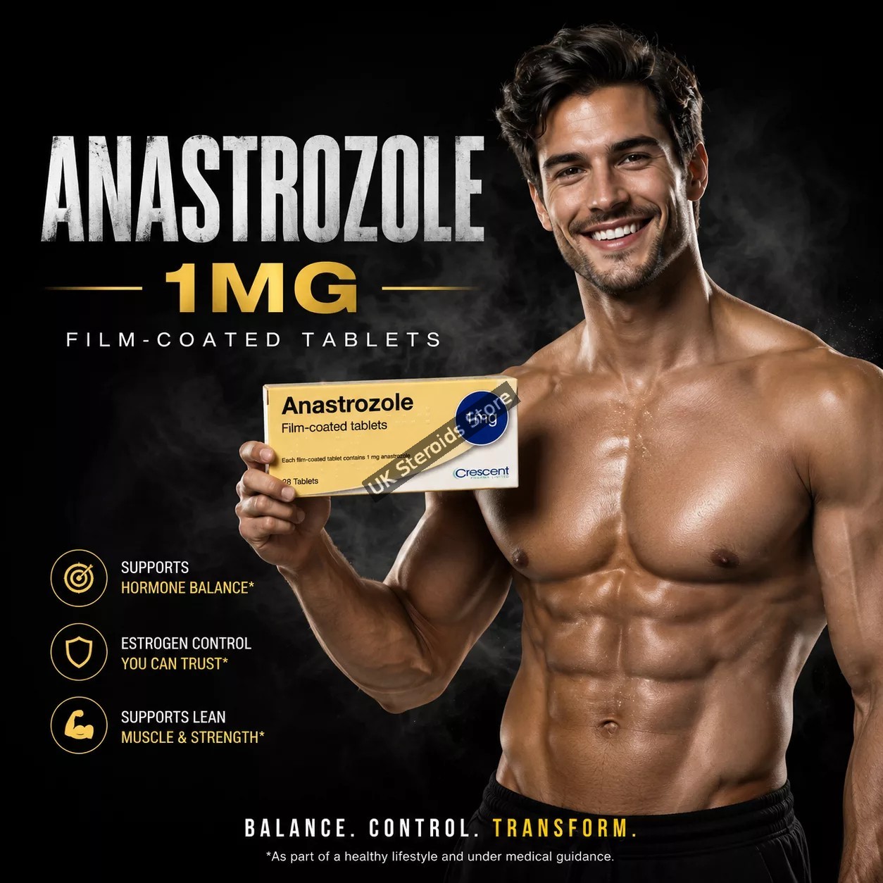 BUY ARIMIDEX (ANASTROZOLE) - 1MG x 28 TABS - Featured Image