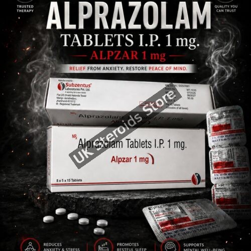 Buy Alprazolam Tablets I.P. 1 mg (Alpzar 1 mg) x 60 tabs - Featured Image