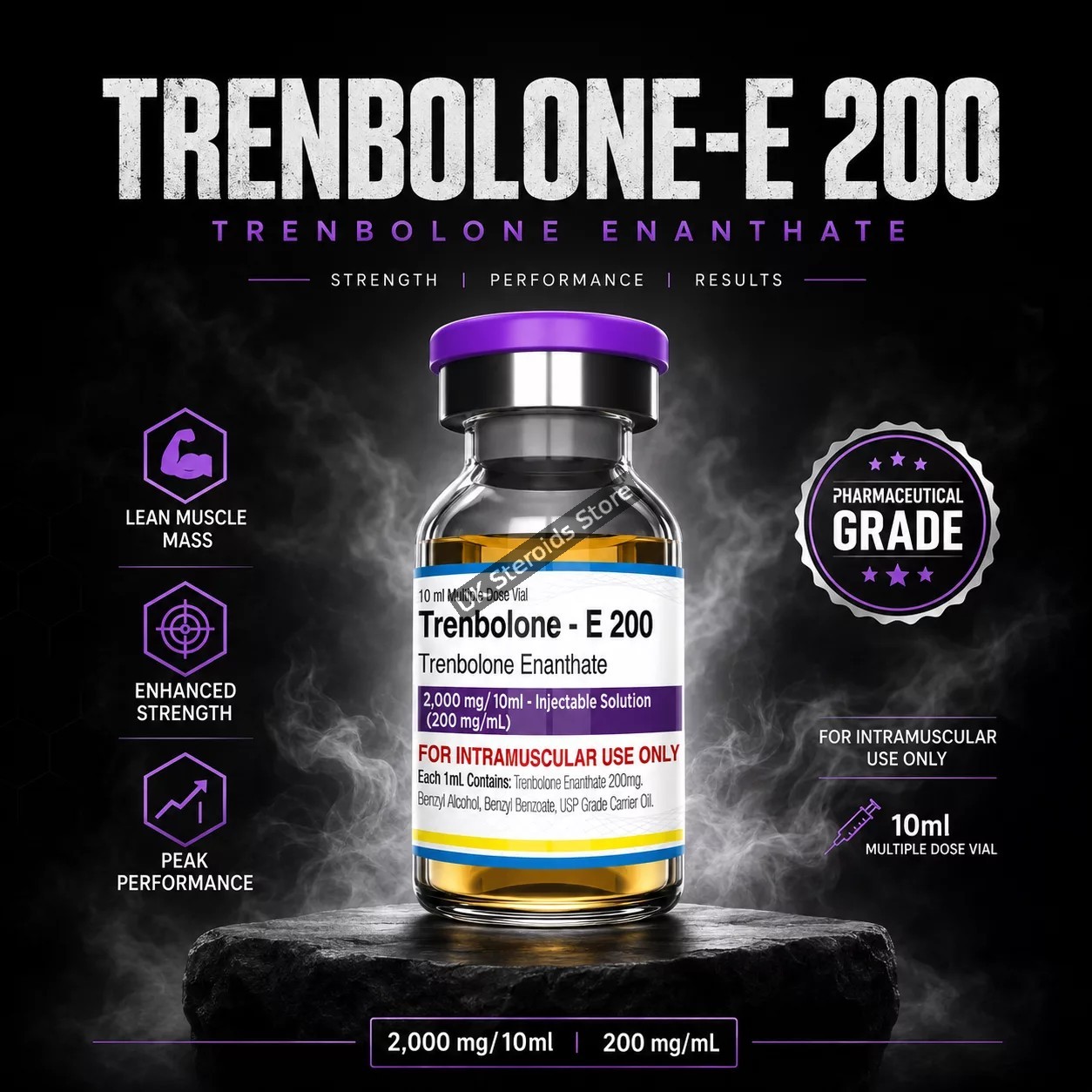 Trenbolone Enanthate 200mg – Pharmaqo Labs - Featured Image