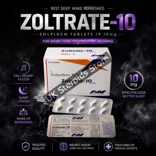Zolpidem 10mg x 30 Tabs / Zoltrate 10 Zolpidem Tablets - Featured Image