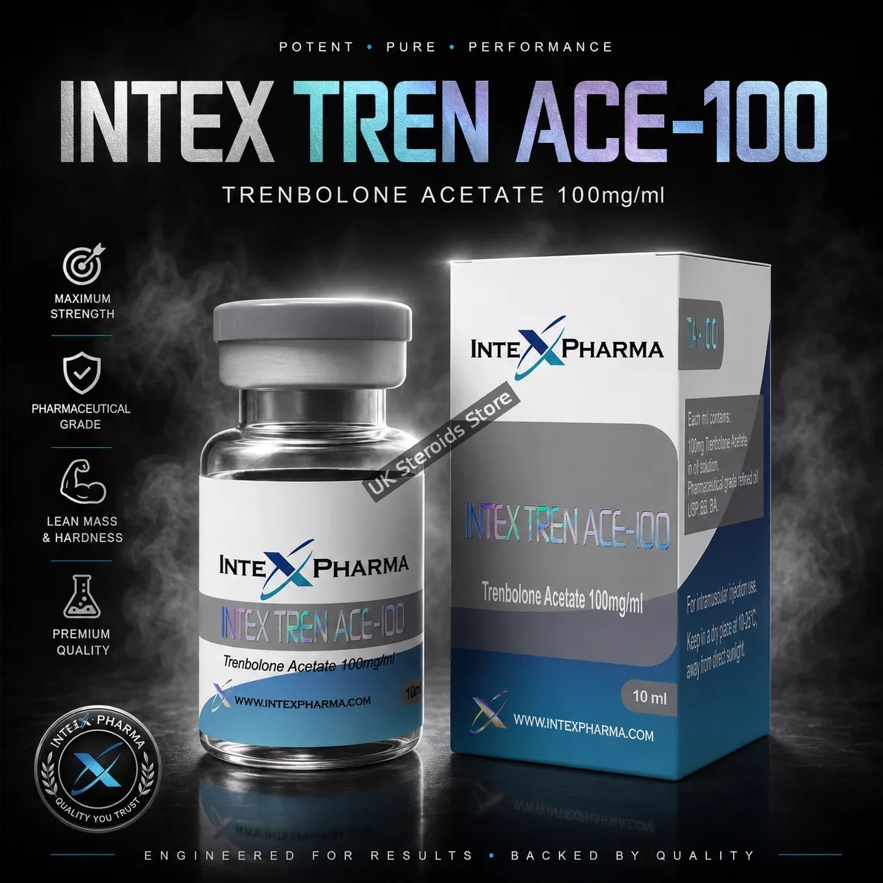 Intex Pharma Tren Ace-100 (Trenbolone Acetate) - Featured Image