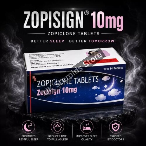 BUY ZOPICLONE 10MG X 28 TABS BY HAB PHARMA ZOPISIGN 10MG - Featured Image