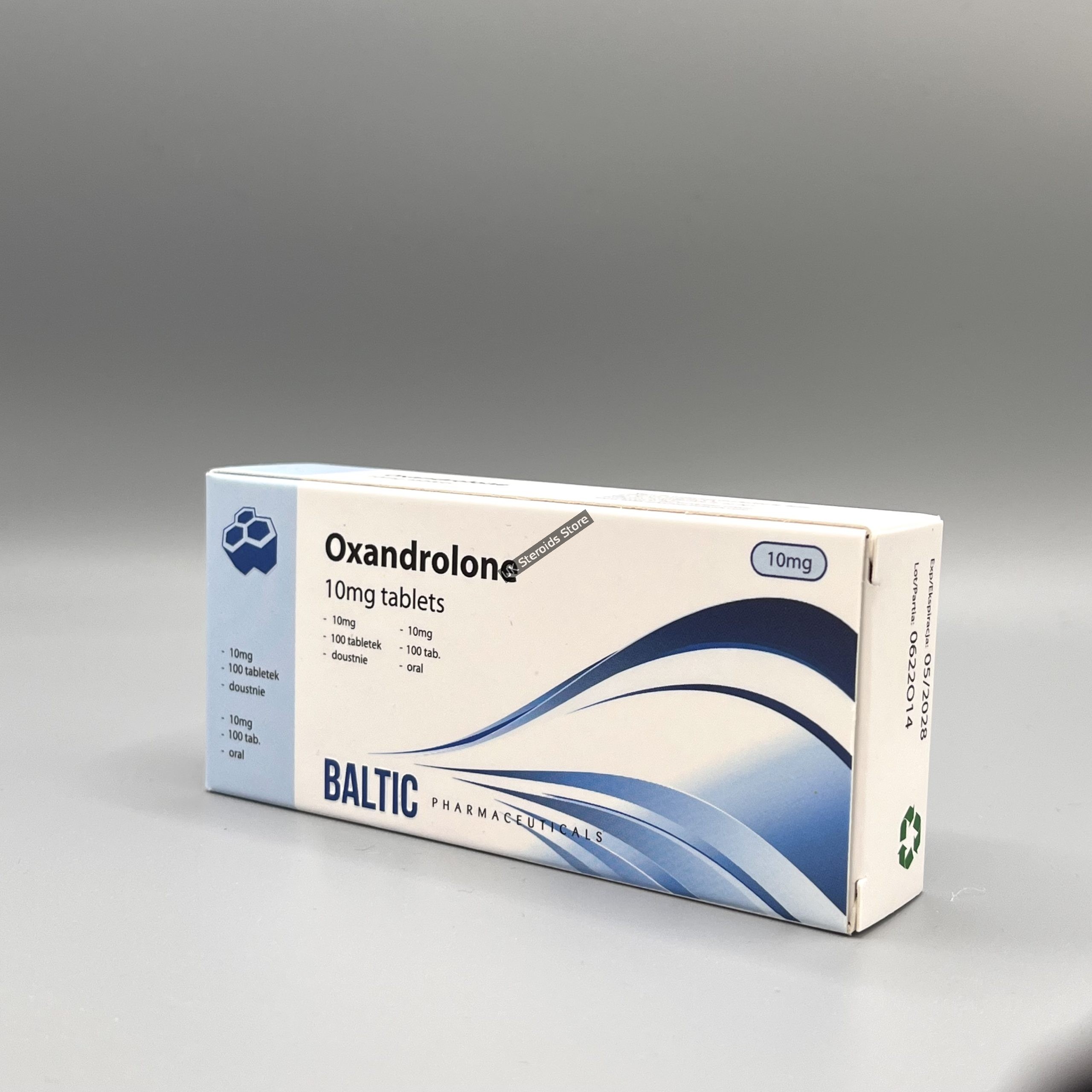 Anavar-100-x-10mg-Tabs-scaled Anavar 10mg x 100 Tablets - Baltic Pharma - Gallery Image 1