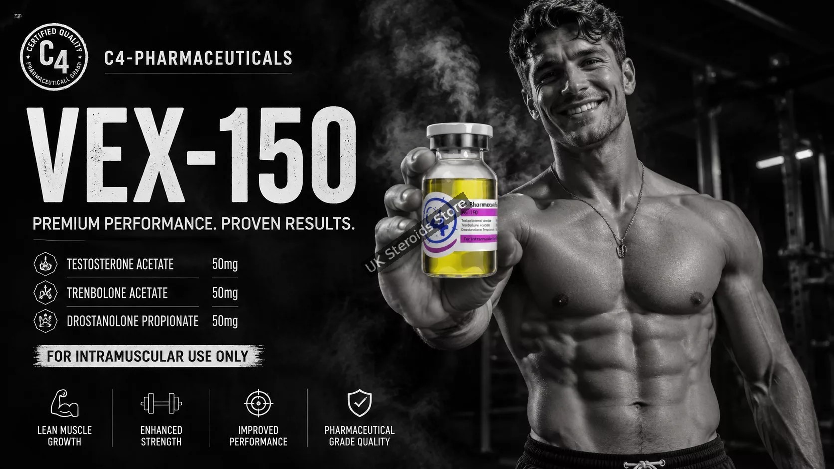Buy Vex 150 - Special Rip Blend by C4 Pharma Steroids - Featured Image