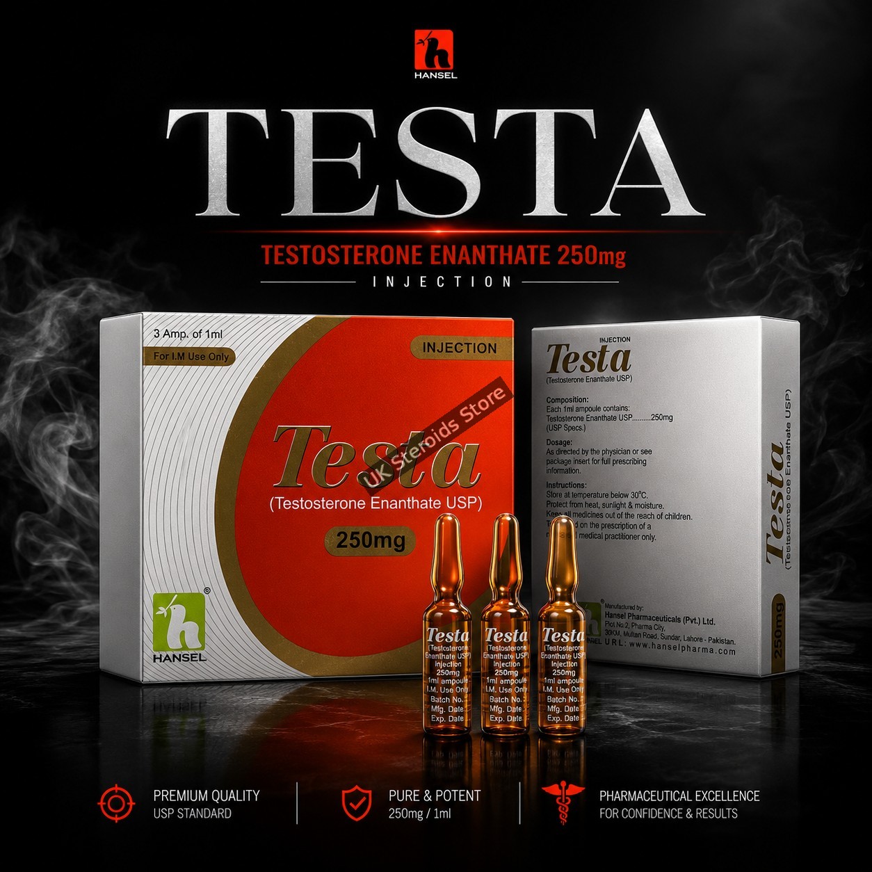 Testosterone Enanthate 250mg - Featured Image