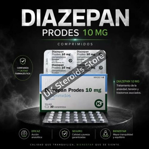 BUY DIAZEPAM 10MG X 30 TABS (valium) by Prodes/Kern Pharma - Featured Image