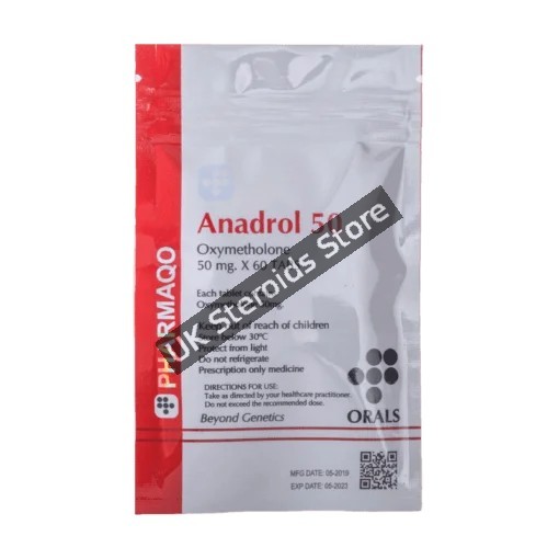 Pharmaqo US – ANADROL 50MG X 60 Pharmaqo Labs Anadrol 50 60 tabs x 50mg - Gallery Image 1