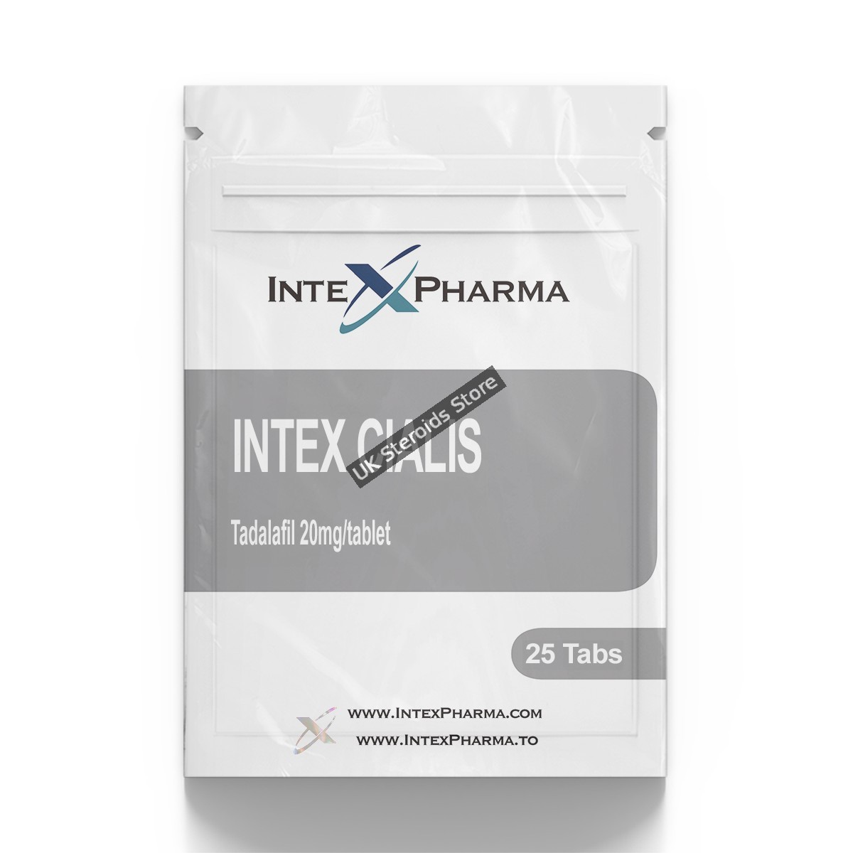 Intex Pharma Cialis 20mg x 25 tabs (Tadalafil) Intex Pharma Cialis 20mg x 25 tabs (Tadalafil) - Gallery Image 1