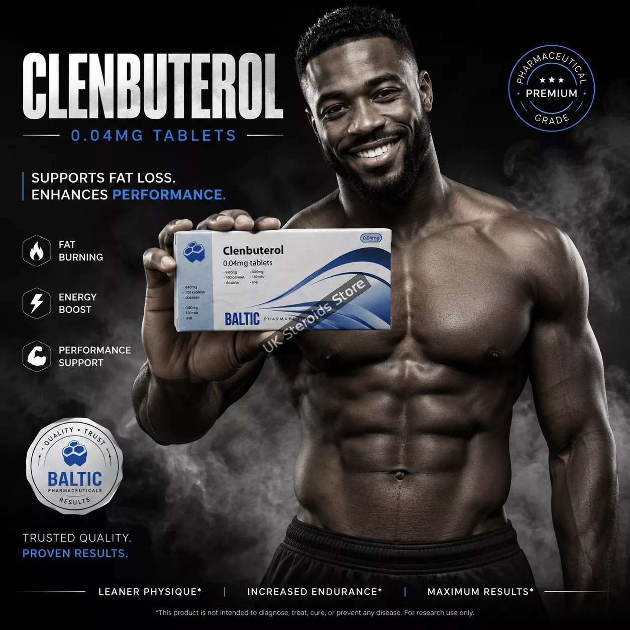 Clenbuterol 40mcg x 100 tabs - Featured Image