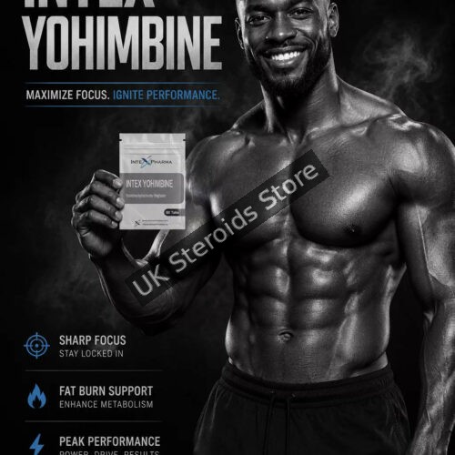 Intex Pharma Yohimbine Hydrochloride 15mg x 60 tabs - Featured Image