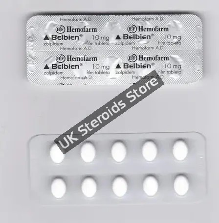 Zolpidem 10mg x 40 Tabs / Hemofarm Belbien Zolpidem Zolpidem 10mg x 28Tabs / Hemofarm Belbien Zolpidem 10mg - Gallery Image 1