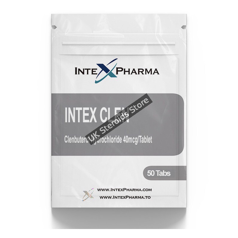 Intex Pharma Clenbuterol (Clen) 40mcg x 50 tabs Intex Pharma Clenbuterol (Clen) 40mcg x 100 tabs - Gallery Image 1