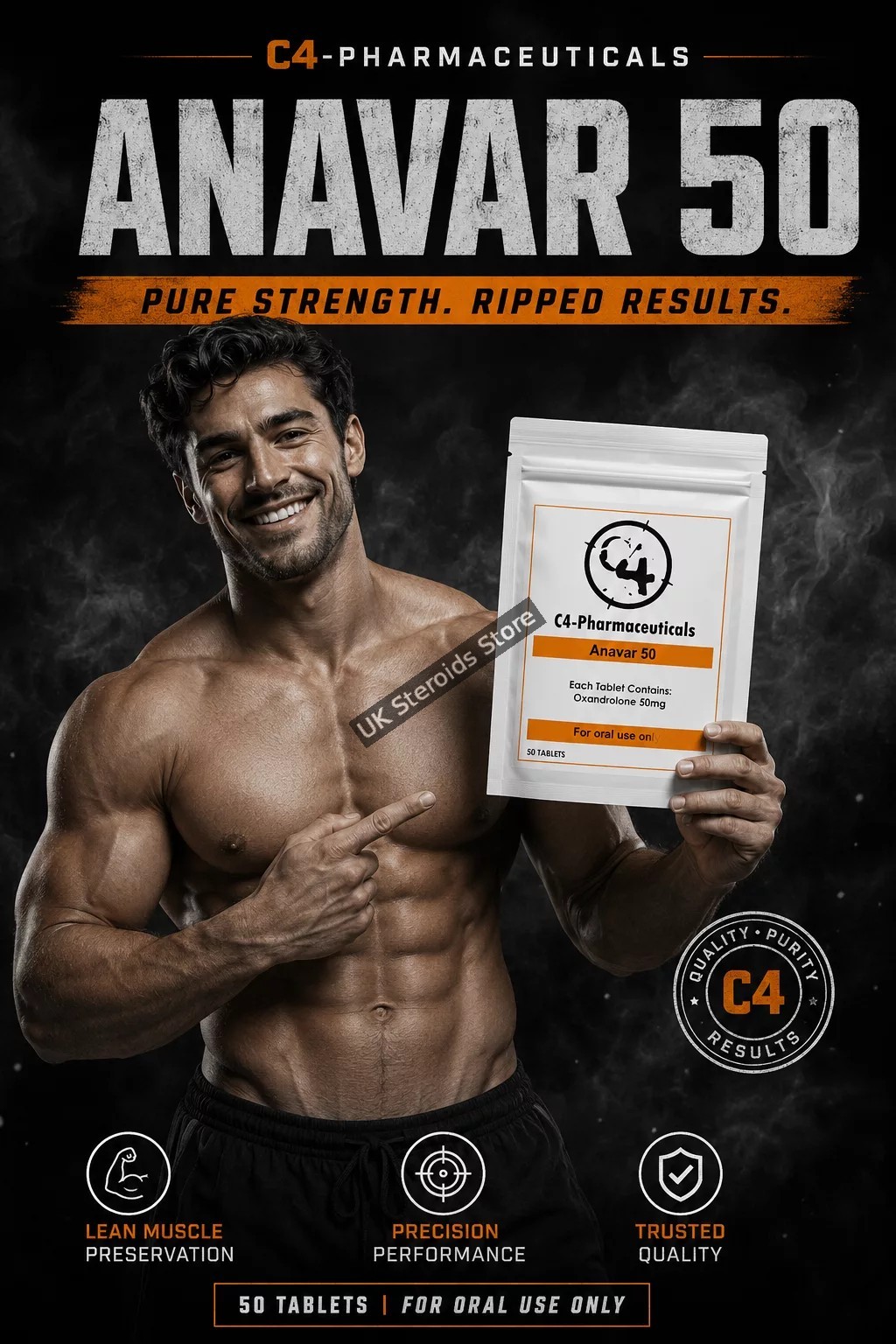 Buy Anavar 50mg x 50 Tabs - Featured Image