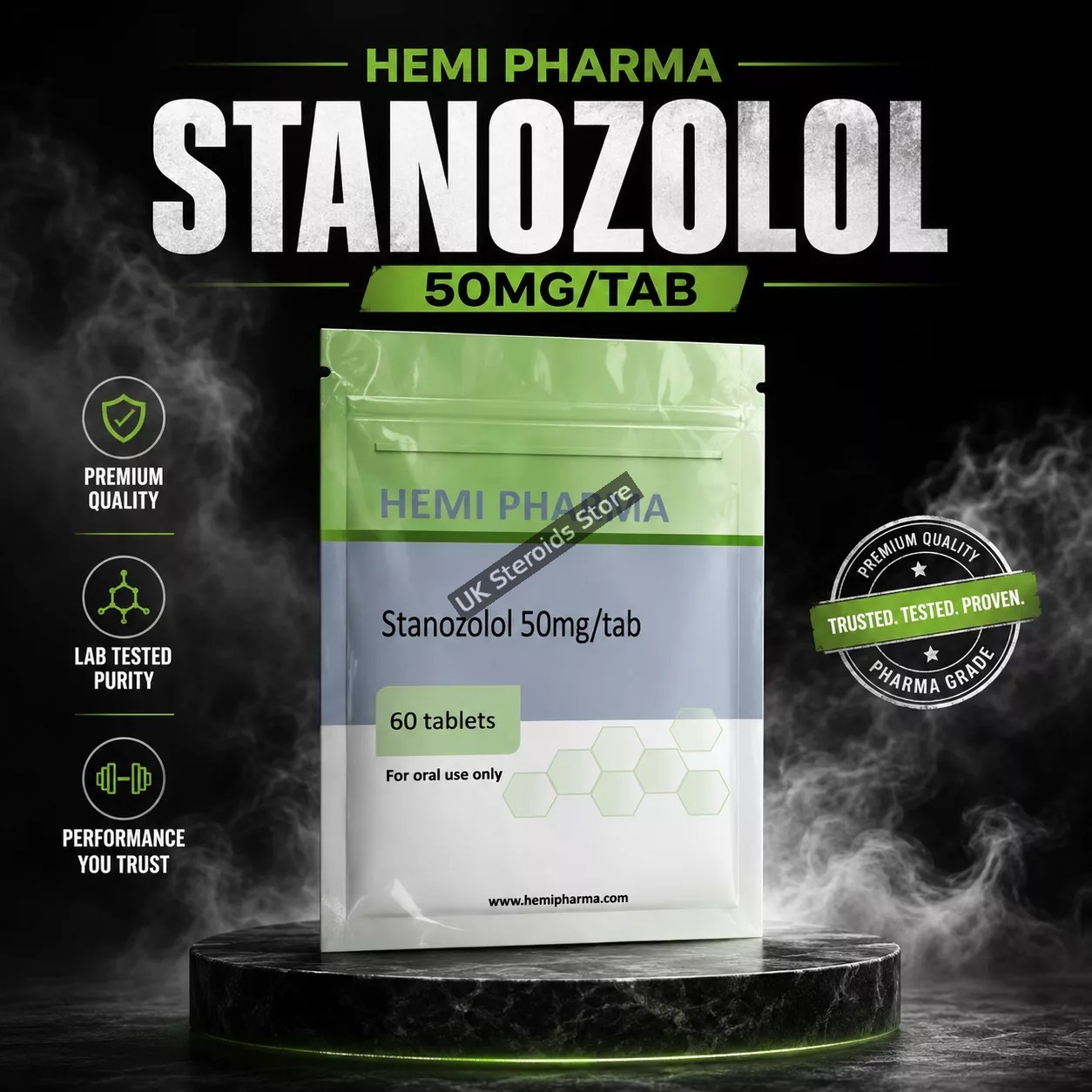 Hemi Pharma Winstrol (Stanozolol) 50mg - Featured Image
