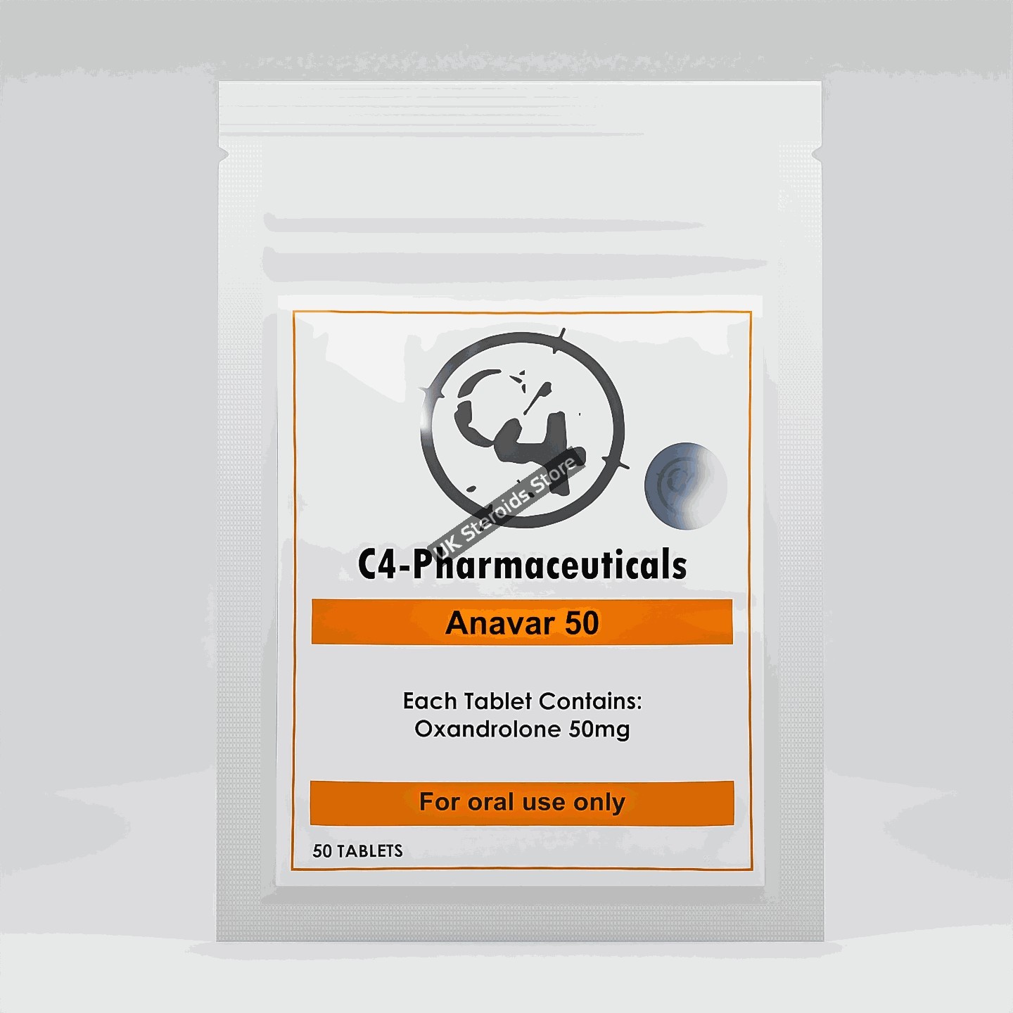 Packet-6 Buy Anavar 50mg x 50 Tabs - Gallery Image 1