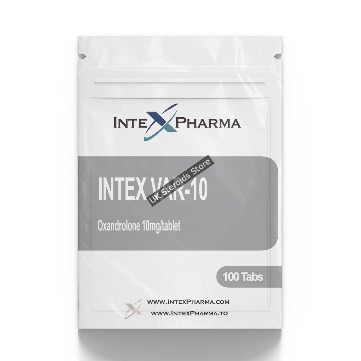 Intex Pharma VAR 10 – 10mg x 100 tabs (Anavar) Intex Pharma VAR 50 – 50mg x 60 tabs (Anavar) - Gallery Image 1