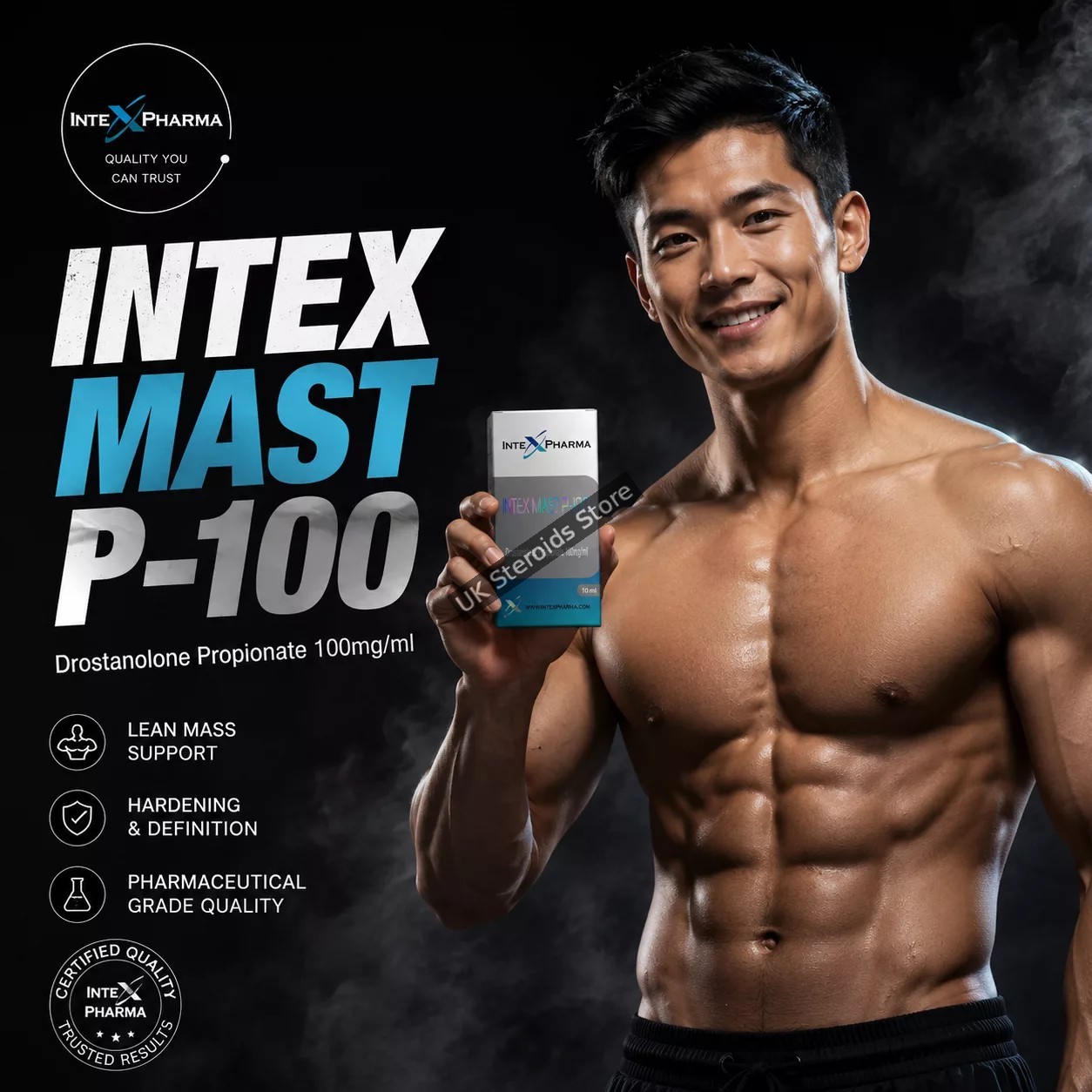 Intex Pharma Mast P-100 (Drostanolone Propionate) - Featured Image