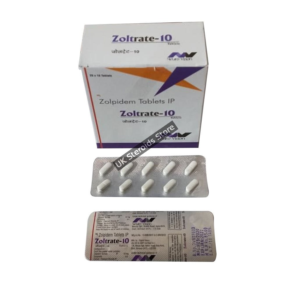 zoltrate-10-zolpidem-tablets-ip-1000x1000-1 Zolpidem 10mg x 30 Tabs / Zoltrate 10 Zolpidem Tablets - Gallery Image 1