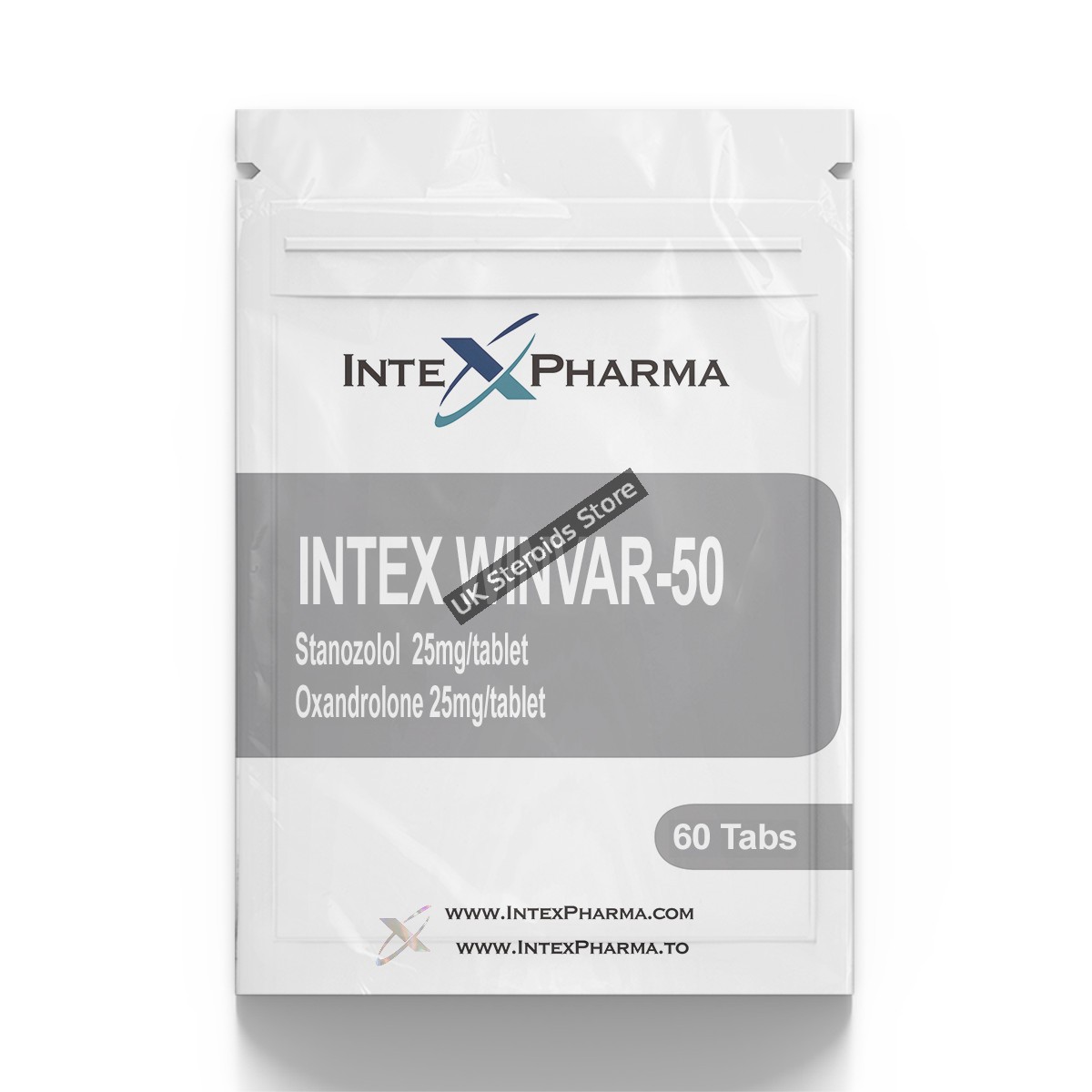 Intex Pharma WINVAR 50mg x 60 tabs Intex Pharma WINVAR 50mg x 60 tabs - Gallery Image 1
