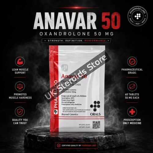 Buy Anavar 50mg X 60 - Pharmaqo Labs - Featured Image