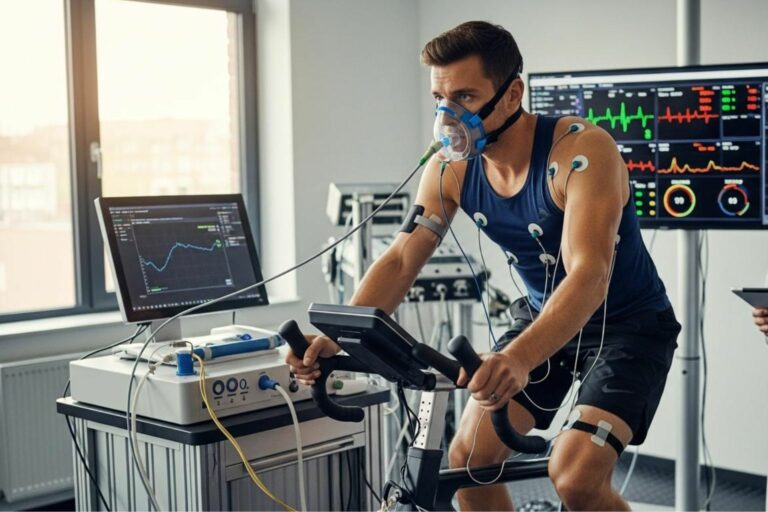 Athlete resting after training, representing long-term performance, recovery and individual response.