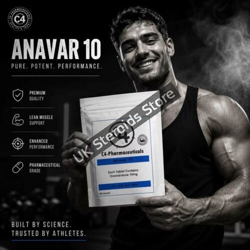 Buy Anavar UK 10mg x 100 Tablets - C4 Pharma - Featured Image